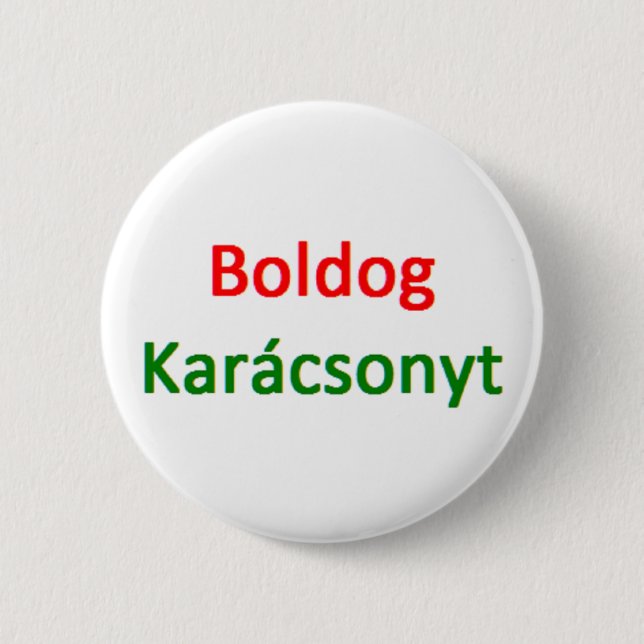 Boldog-Karacsonykaffee-Tasse Button (Vorderseite)