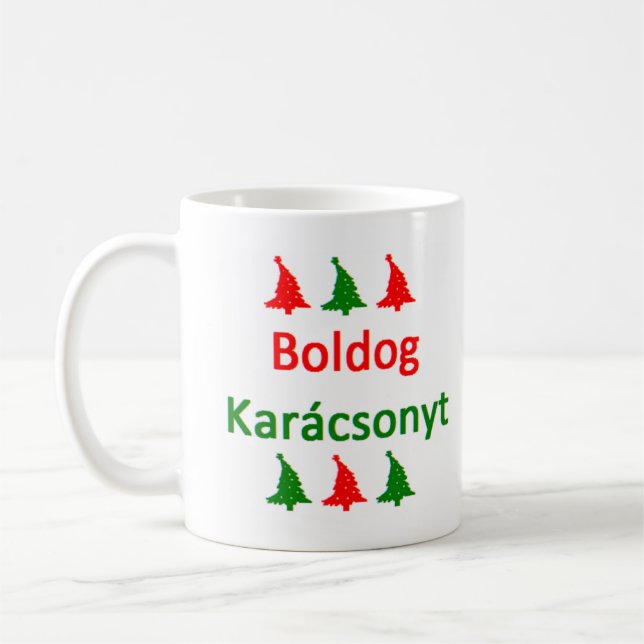 boldog karacsonyt tasse à café (Gauche)