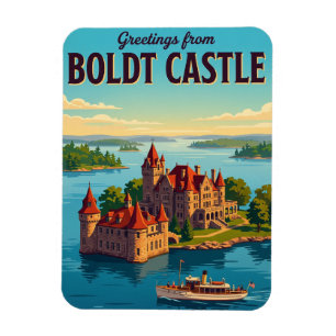 Boldt Castle USA Magnet
