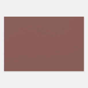 Bole Solid Color Geschenkpapier Set