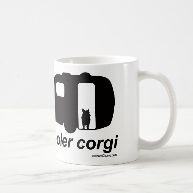 Boler Corgi-Tasse Kaffeetasse (Rechts)