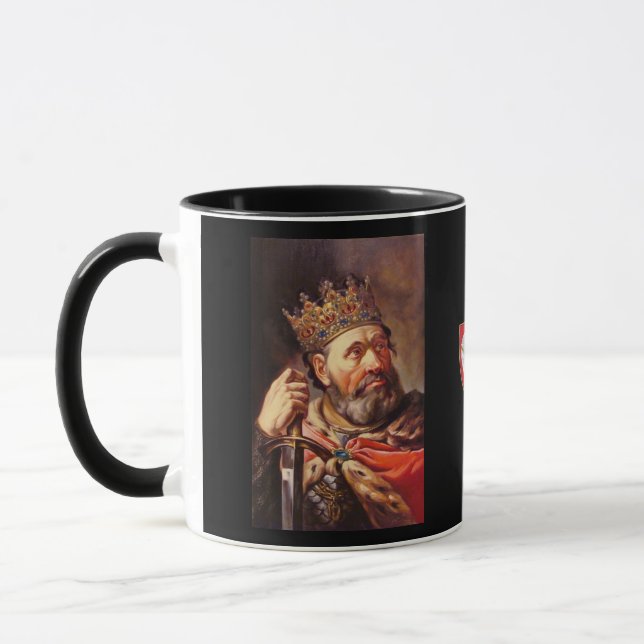 Boleslaw I Chrobry (Pologne) Café Mug (Gauche)