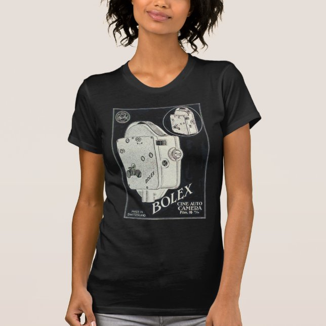 Bolex 16mm Filmbildkamera T-Shirt (Vorderseite)