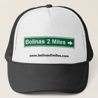 Bolinas 2 Meilen Fernlastfahrer-Kappen- Truckerkappe