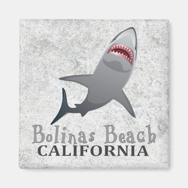 Bolinas Beach California Magnet (Vorne)
