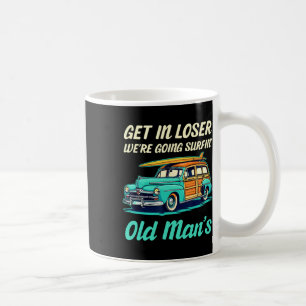 Bolinas Beach Surfer Männer Frauen Surfbrett Cool Kaffeetasse