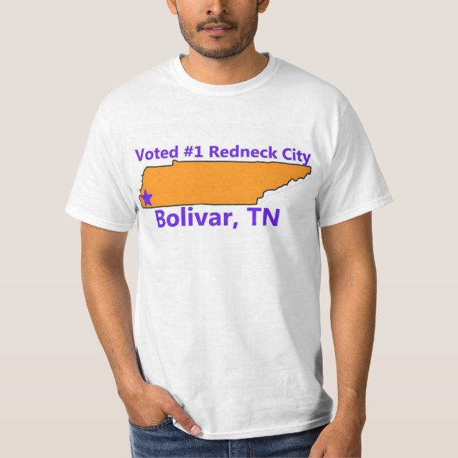 Bolivar, TN-Redneck-T-Shirt Männer T-Shirt (Vorderseite)