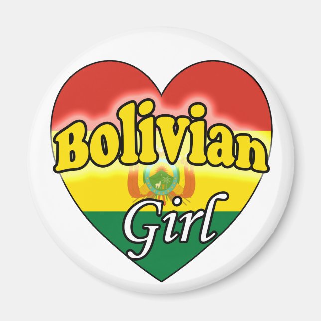 Bolivian Girl Magnet (Vorne)