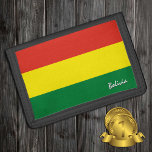 Bolivianische Fahnenmode, bolivianische Patrioten  Trifold Geldbörse<br><div class="desc">WALLETS: Bolivien & Bolivianische Flaggenmode - Liebe in meinem Land,  Reisegeschenke,  Opa Geburtstag,  Nationalpatrioten / Sportfans</div>