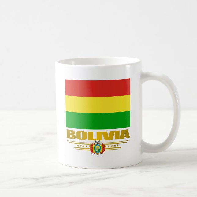 ‚Bolivianischer Pride‘ Kaffeetasse (Rechts)