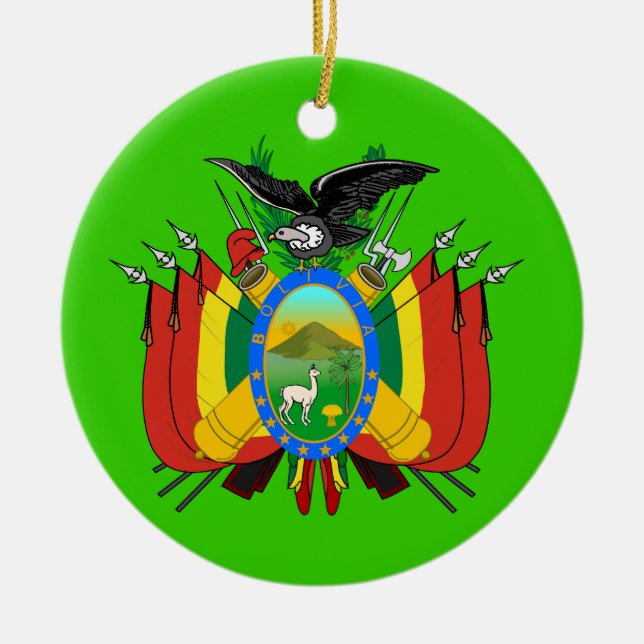 BOLIVIE* Ornement de Noël (Devant)