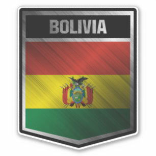 Bolivien Aufkleber