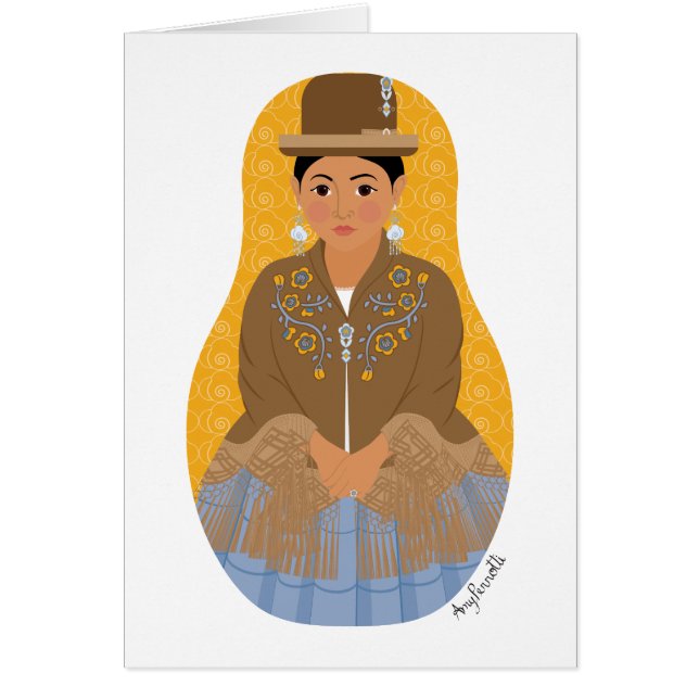 Bolivien, Aymara Matryoshka (Vorne)