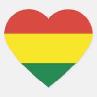 Bolivien/Bolivien (Zivil) Herzenflagge