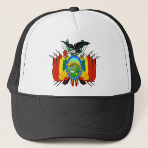 Bolivien-Emblem Truckerkappe