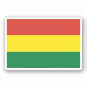 Bolivien Flag Aufkleber