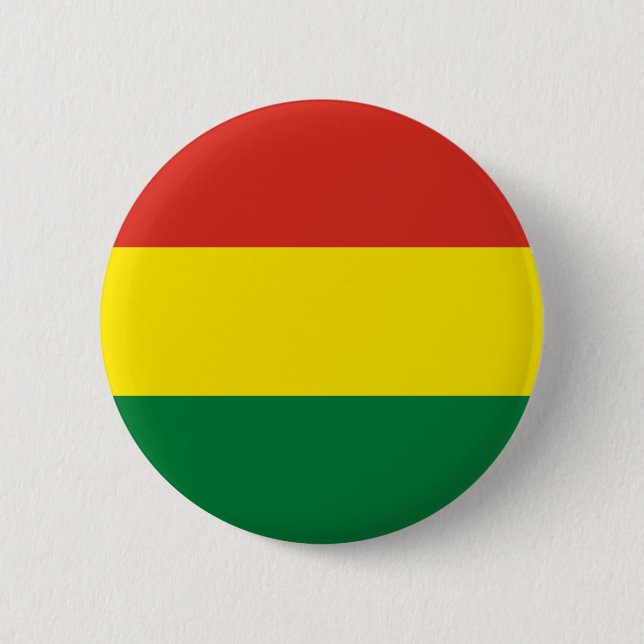 Bolivien Flag Button (Vorderseite)
