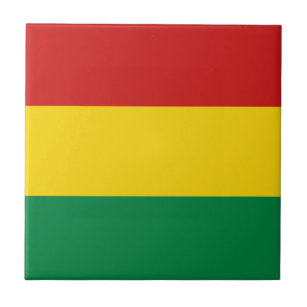 Bolivien Flag Keramik Tile Fliese