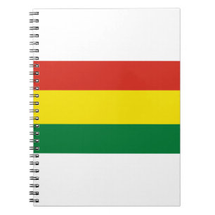 Bolivien Flag Notizblock