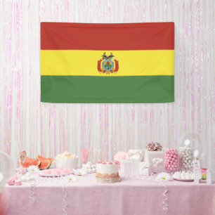 Bolivien-Flagge Banner