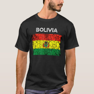 Bolivien-Flagge Bolivien Frauen T-Shirt
