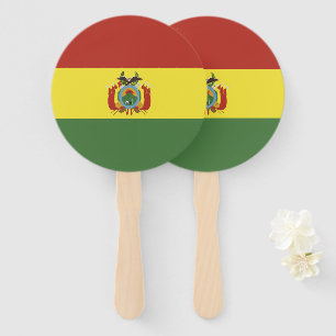 Bolivien-Flagge Fächer