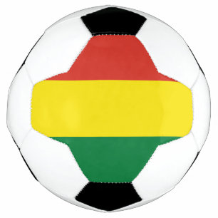 Bolivien-Flagge Fußball-Ball Fußball
