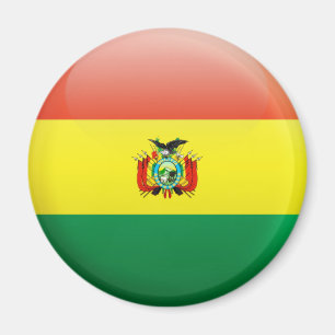 Bolivien-Flagge Magnet