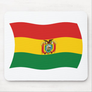 Bolivien Flagge Mauspad