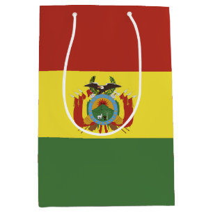 Bolivien-Flagge Mittlere Geschenktüte