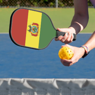 Bolivien-Flagge Pickleball Schläger