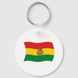 Bolivien Flagge Schlüsselanhänger