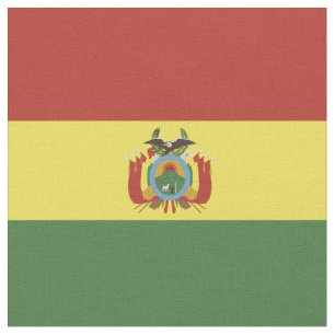Bolivien-Flagge Stoff