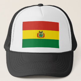 Bolivien-Flagge Truckerkappe