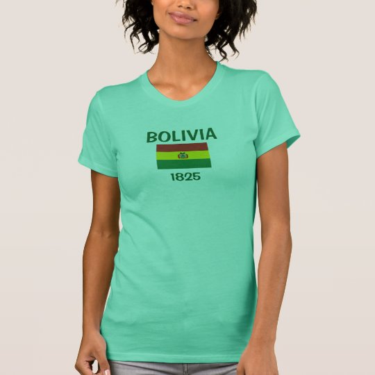 Bolivien-Flaggen-Gewohnheits-Shirt T-Shirt