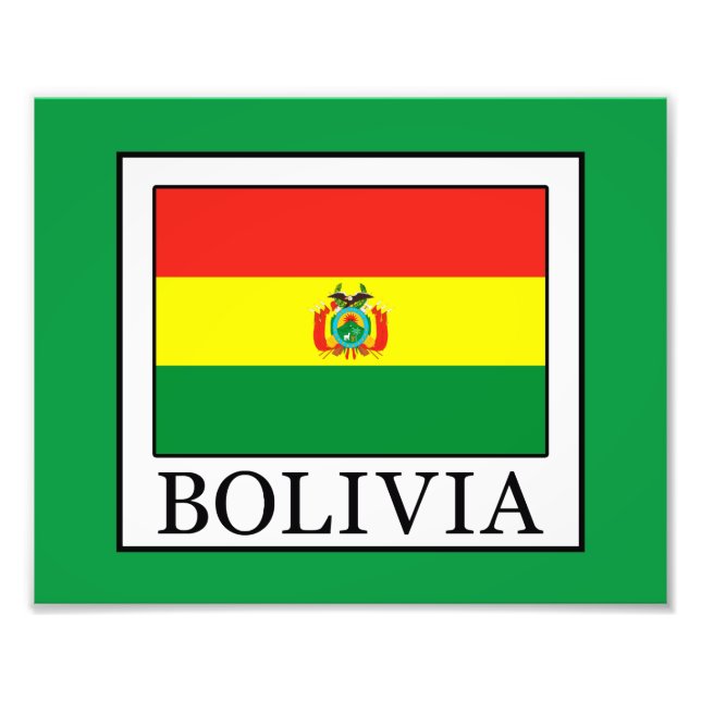 Bolivien Fotodruck (Vorne)