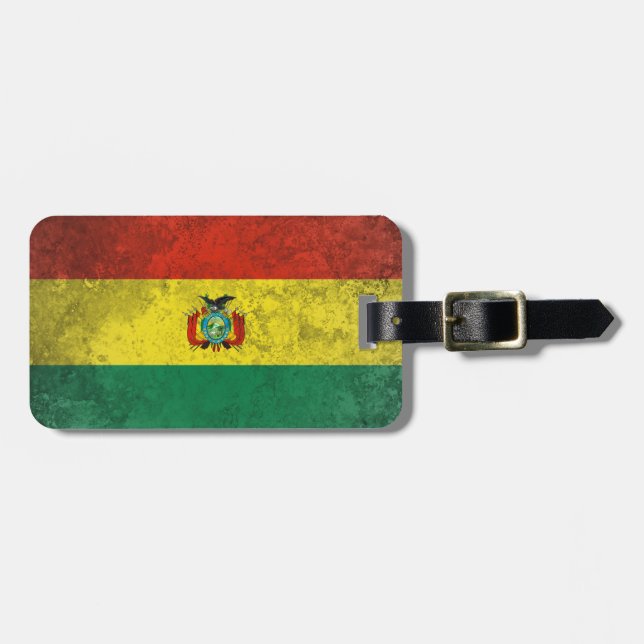 Bolivien Gepäckanhänger (Vorderseite horizontal)