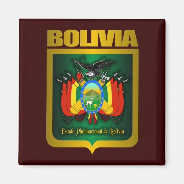 "Bolivien Gold" Magnet (Vorne)