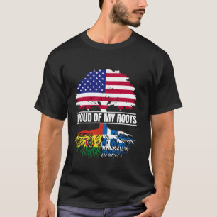 Bolivien Griechenland Erbe Stolz auf meine Wurzeln T-Shirt