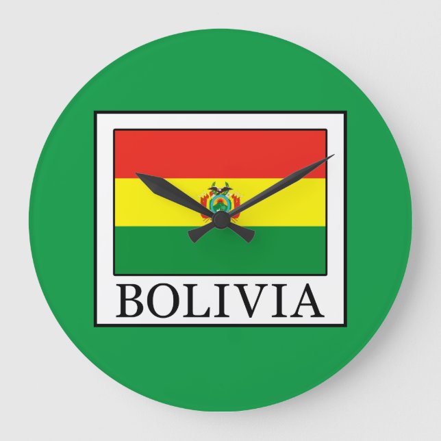 Bolivien Große Wanduhr (Vorderseite)
