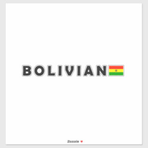 Bolivien, I Liebe Bolivien Aufkleber