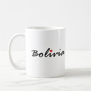 Bolivien. I Liebe Bolivien Kaffeetasse