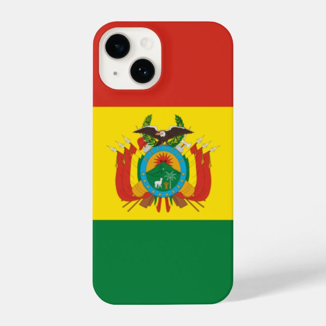Bolivien iPhone 14 Hülle (Rückseite)