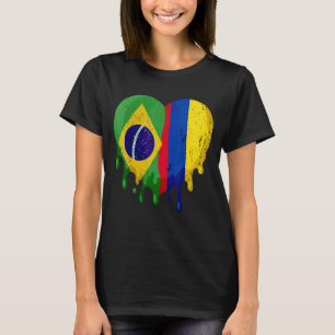 Bolivien Kolumbien Flaggenstaat Mitbürger Grown Pa T-Shirt