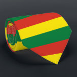 Bolivien Krawatte<br><div class="desc">Bolivien: Farben: rot,  gelb,  grün</div>