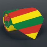 Bolivien Krawatte<br><div class="desc">Bolivien: Farben: rot,  gelb,  grün</div>