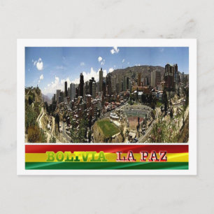 Bolivien - La Paz - Postkarte