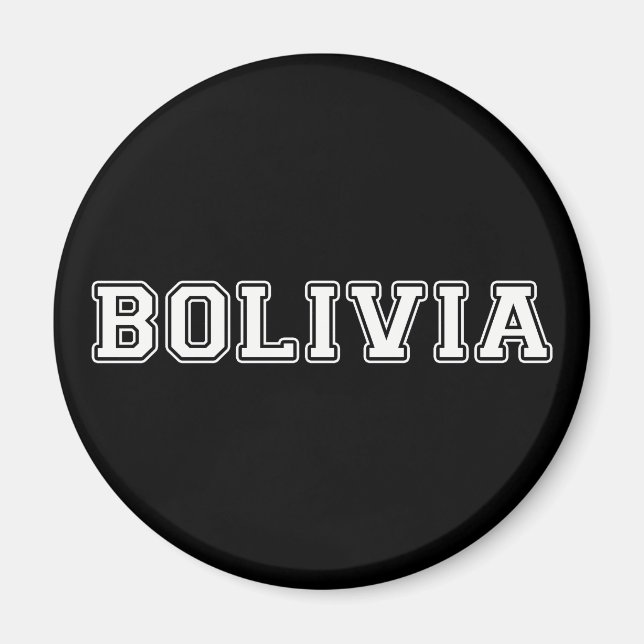 Bolivien Magnet (Vorne)