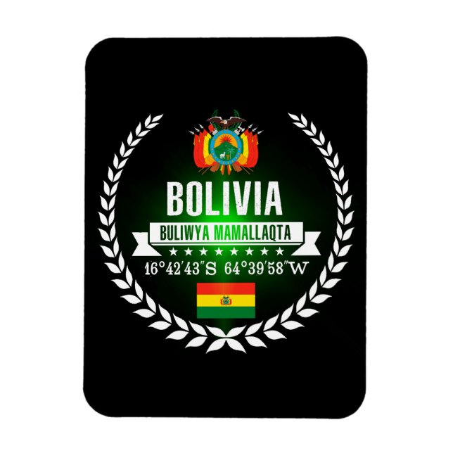Bolivien Magnet (Vertikal)
