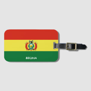 Bolivien National Flag Patriotic Gepäckanhänger